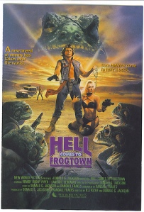 This is one of the few movies with Hell in the title that I've seen. Yes, it is awesome. And yes, that is a robo-chastity belt around former WWF wrestler Rowdy Roddy Piper